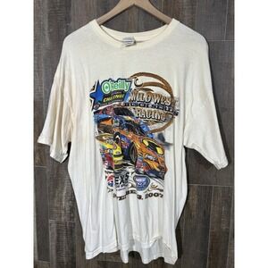 Vintage 2007 O'Reilly Auto Parts Challenge NASCAR Busch Series T-Shirt XL‎